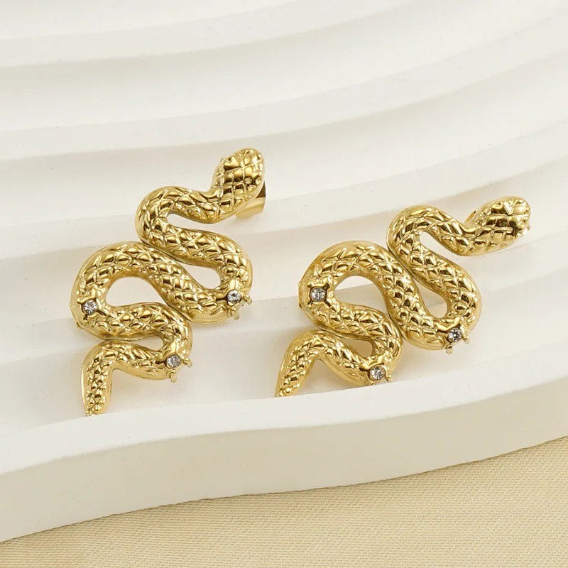 Boucles d'oreille Cobra